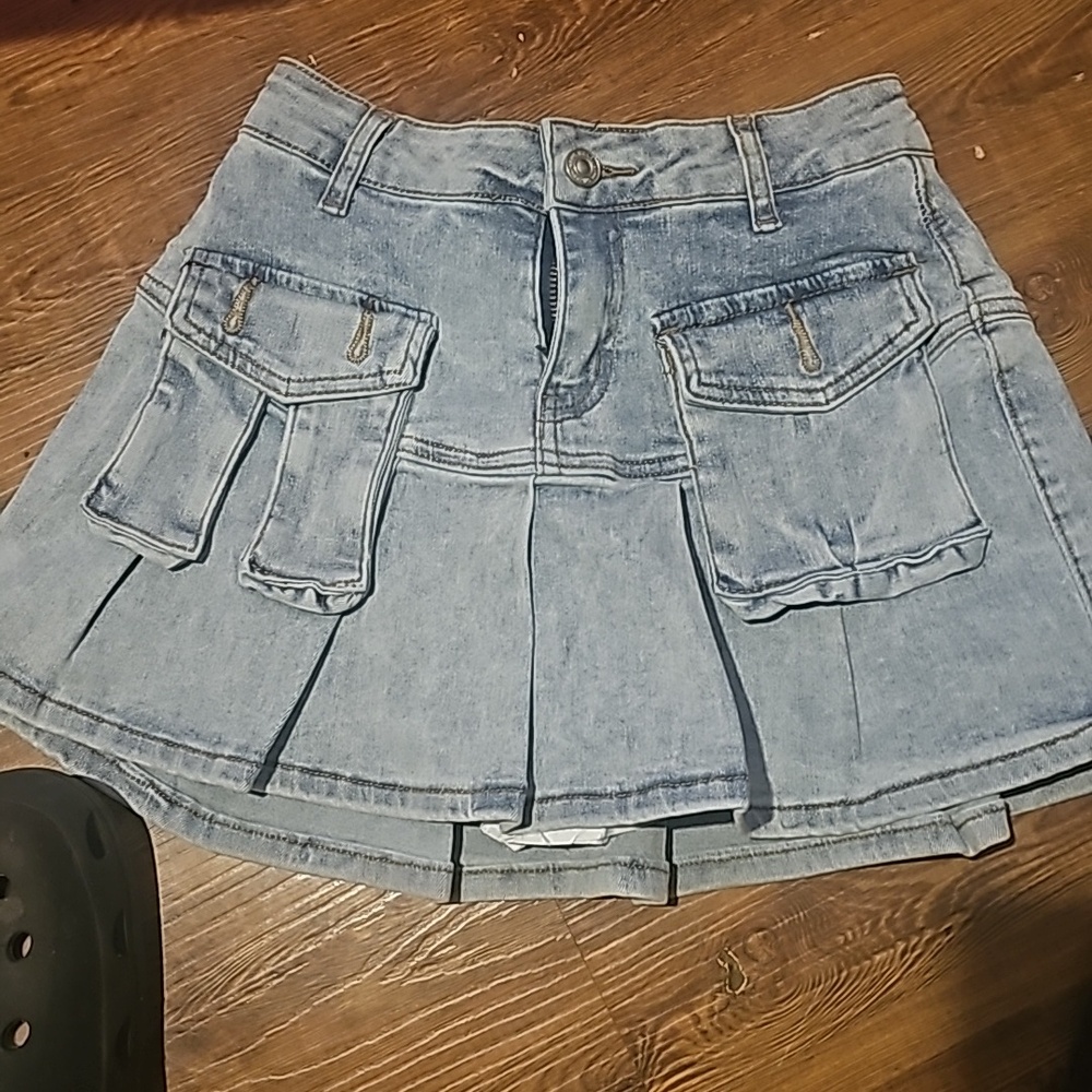 Girls blue Jean skirt